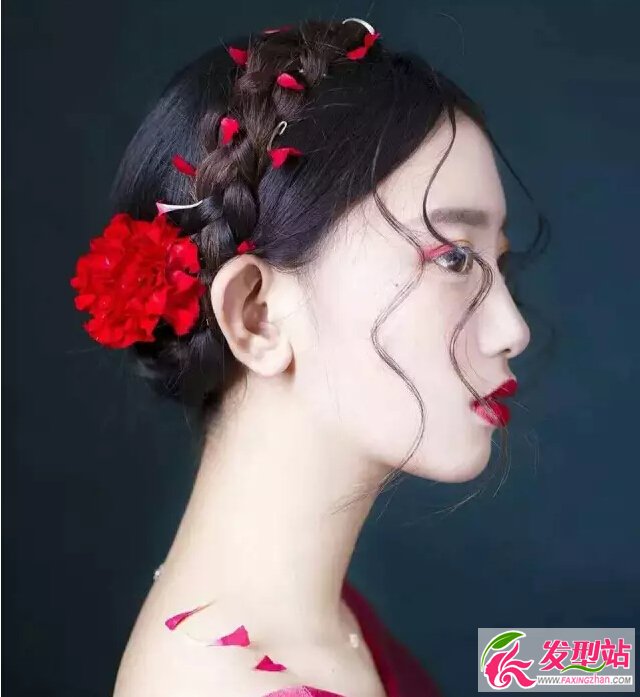 實用型新娘發(fā)型