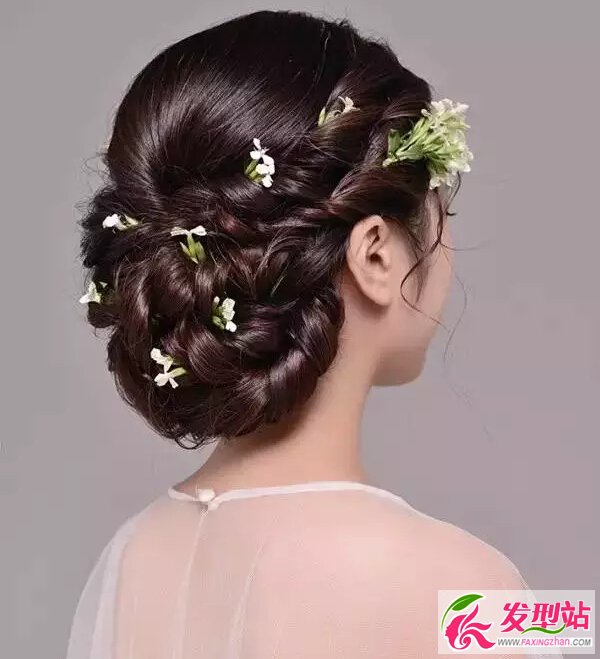 花仙子新娘造型