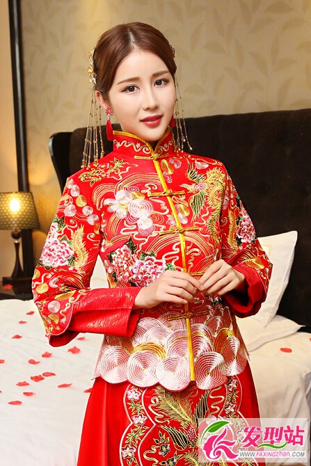 復(fù)古新娘發(fā)型