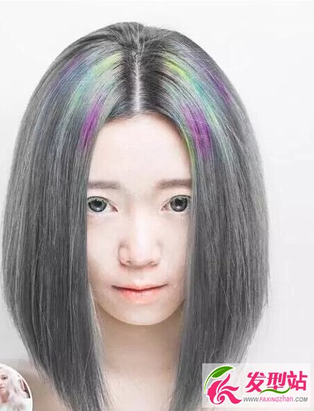 彩虹染