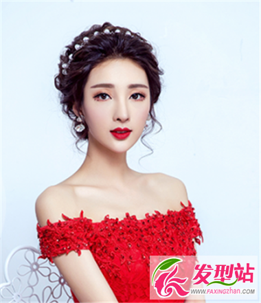 中式旗袍新娘發(fā)型 打造你那復古典雅之美