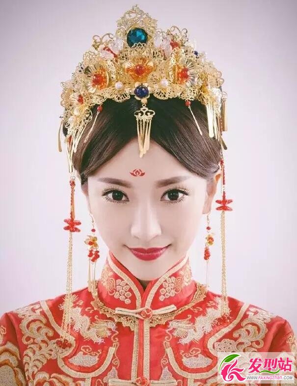 新娘發(fā)型復古