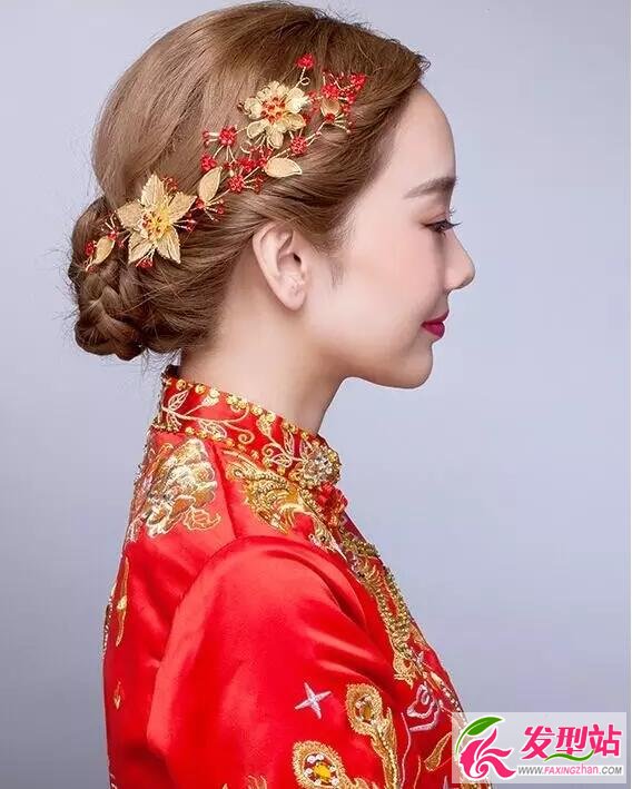新娘發(fā)型復古