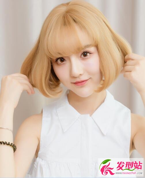 亞麻金短發(fā)BOBO