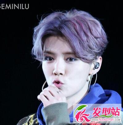 中分型男發(fā)型
