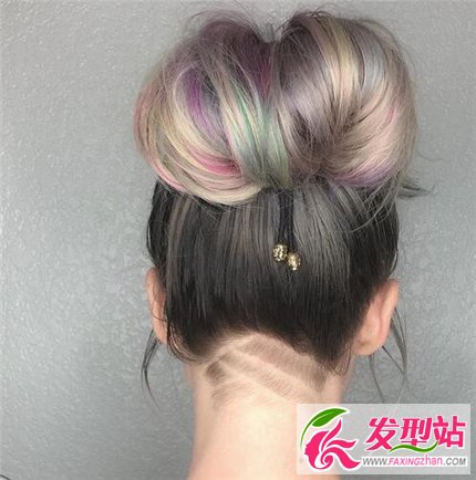 紋身式鏟青發(fā)型