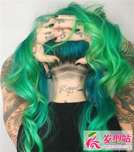 推后邊側(cè)削發(fā)型