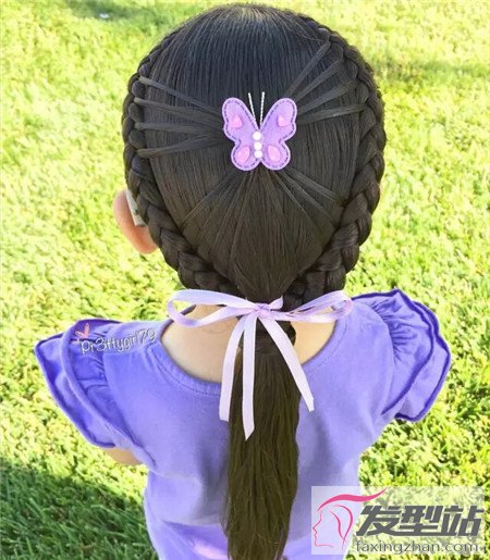 兒童編發(fā)最古典的發(fā)型 變身時尚的小淑女