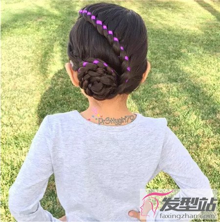 女孩子頭發(fā)怎么扎最好看 讓你大開(kāi)眼界的女童扎發(fā)