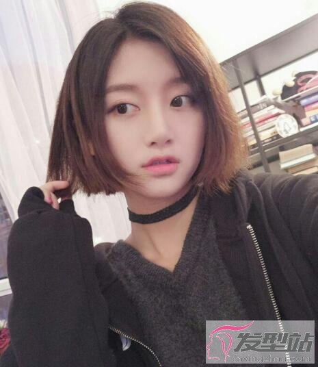 圓下巴女生發(fā)型