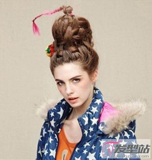 女生非主流扎發(fā)發(fā)型