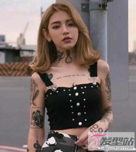 劉海鎖骨發(fā)發(fā)型
