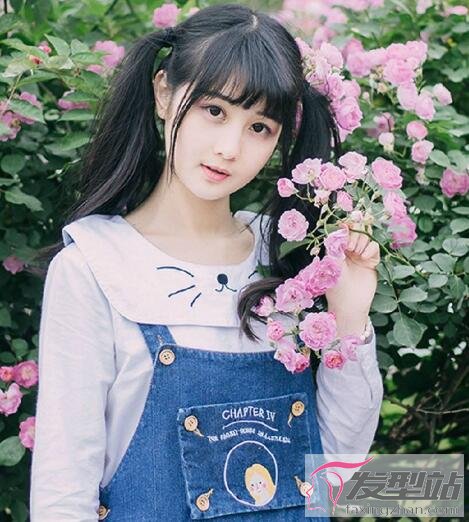 清純氣質(zhì)女學(xué)生發(fā)型