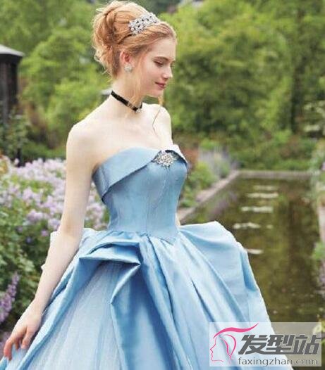 迪士尼系公主婚紗發(fā)型