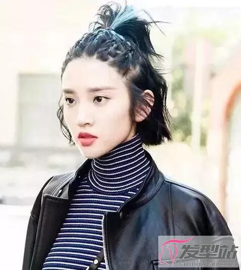 女生臟辮扎發(fā)發(fā)型