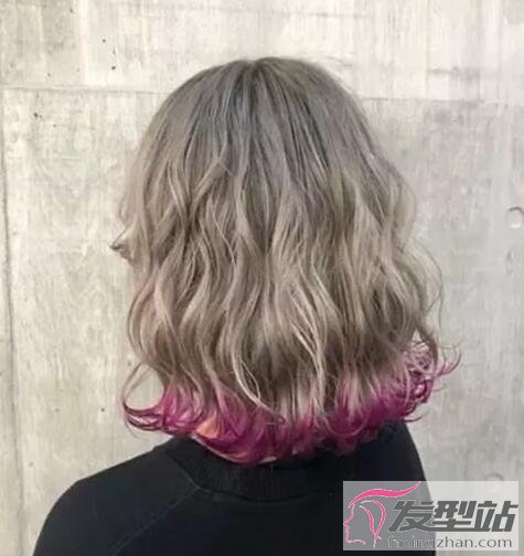 女生短發(fā)染發(fā)發(fā)型