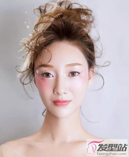 新娘抽絲造型