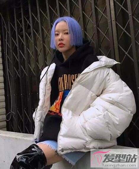 酷女孩色染發(fā)發(fā)型