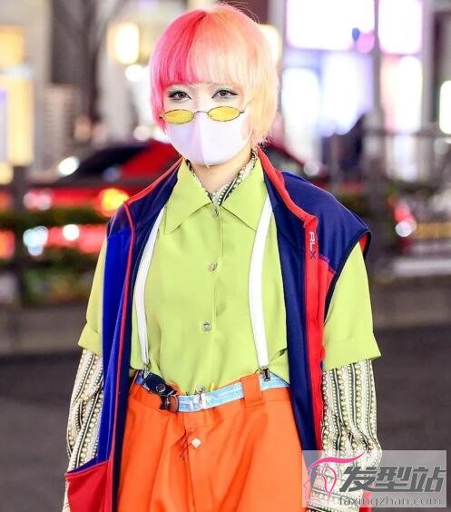 女生挑染發(fā)型