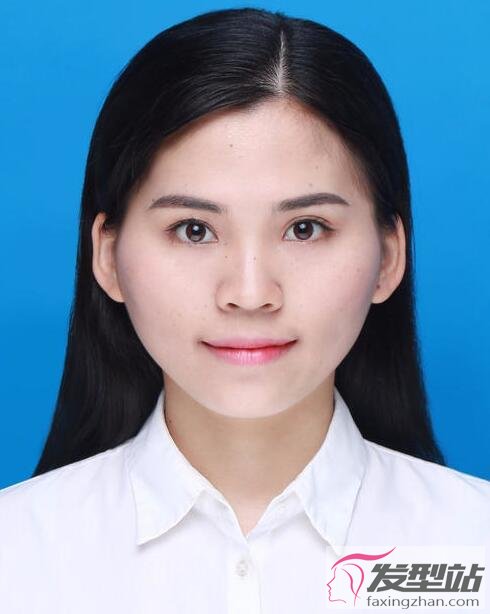 女生證件照發(fā)型