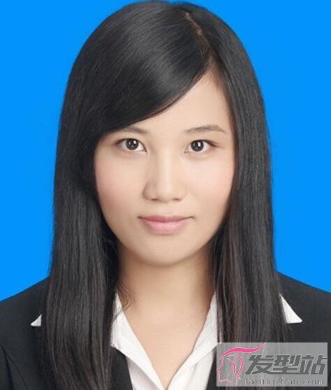 女生證件照發(fā)型