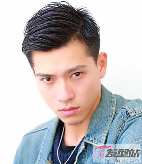 男生小背頭發(fā)型