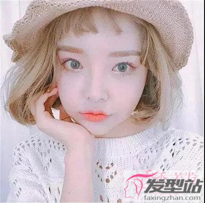 甜美BOBO頭真的很百搭 不挑臉型的清新波波頭發(fā)型