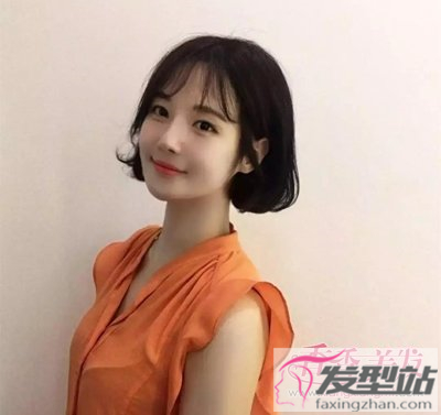 甜美BOBO頭真的很百搭 不挑臉型的清新波波頭發(fā)型