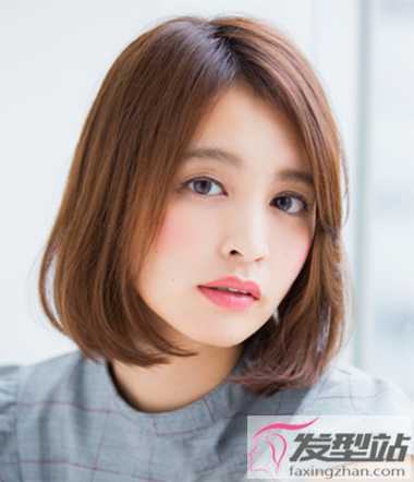 大圓臉波波頭短發(fā)燙發(fā) 適合圓臉女生的波波頭
