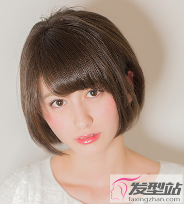 大圓臉波波頭短發(fā)燙發(fā) 適合圓臉女生的波波頭