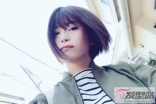瘦臉女生剪波波頭短發(fā)修顏顯美 依靠發(fā)型以及發(fā)色讓你靚起來(lái)