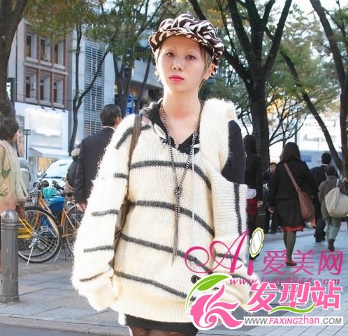 最新街拍 不能錯過日系流行短發(fā)