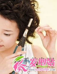 短發(fā)DIY 韓式可愛的小卷發(fā) 短發(fā)DIY 韓式可愛的小卷發(fā)