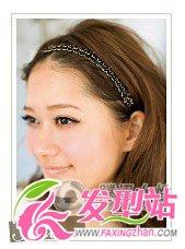 長發(fā)妞DIY+巧戴發(fā)飾 約會加滿分