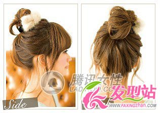 長發(fā)妞DIY+巧戴發(fā)飾 約會加滿分