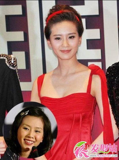自然系風(fēng)范 女星古典黑發(fā)拼氣質(zhì)