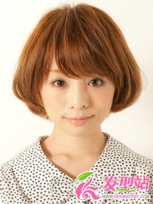 BOB頭也求新意 編發(fā)BOB頭甜美無敵