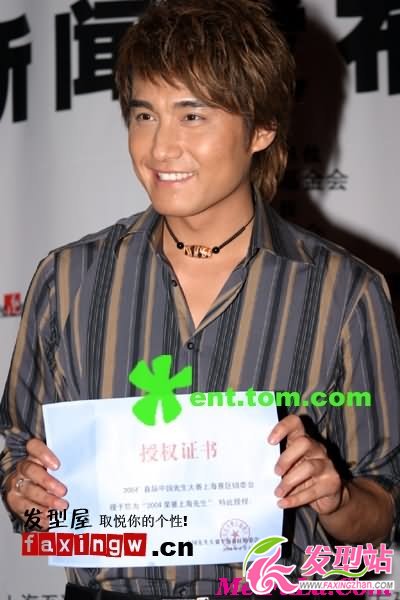 男模胡兵短發(fā)與長發(fā)型圖片大比拼