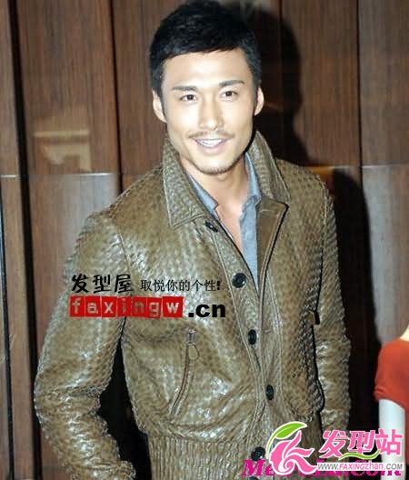 男模胡兵短發(fā)與長(zhǎng)發(fā)型圖片大比拼