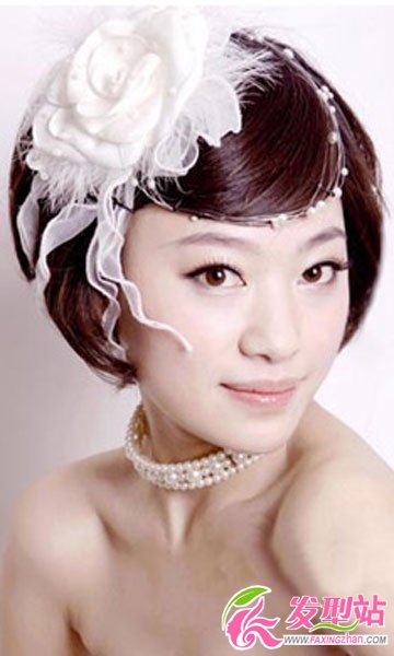 清新甜美的短發(fā)