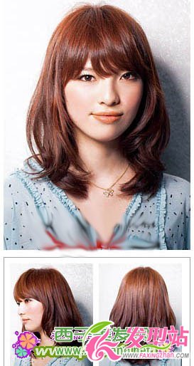 方臉女生必備發(fā)型 讓方臉輕松變小發(fā)型