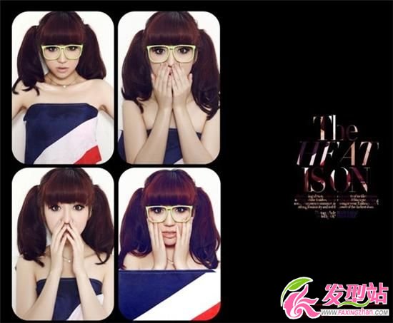 90后小女生演繹變化的梨花頭 90后小女生演繹變化的梨花頭