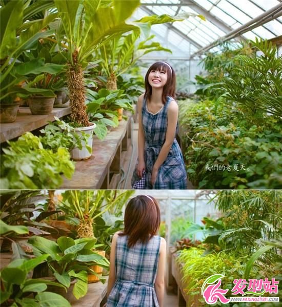 頭箍妹的齊肩中發(fā)發(fā)型 頭箍妹的齊肩中發(fā)發(fā)型