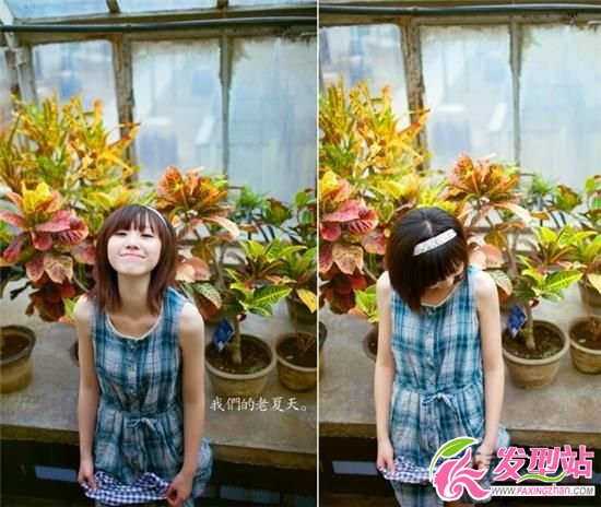 頭箍妹的齊肩中發(fā)發(fā)型 頭箍妹的齊肩中發(fā)發(fā)型