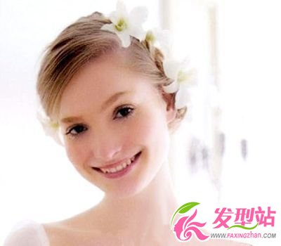 田園風(fēng) 新娘清冽優(yōu)雅發(fā)型(組圖)
