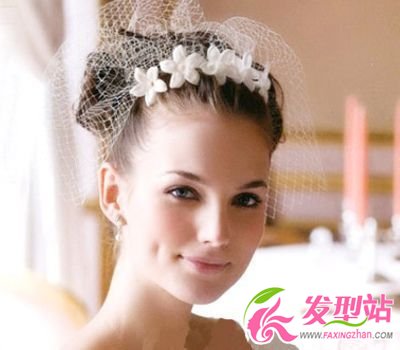 田園風(fēng) 新娘清冽優(yōu)雅發(fā)型(組圖)