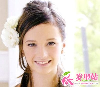 田園風(fēng) 新娘清冽優(yōu)雅發(fā)型(組圖)