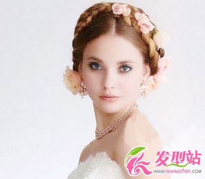 田園風(fēng) 新娘清冽優(yōu)雅發(fā)型(組圖)