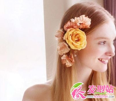 田園風(fēng) 新娘清冽優(yōu)雅發(fā)型(組圖)