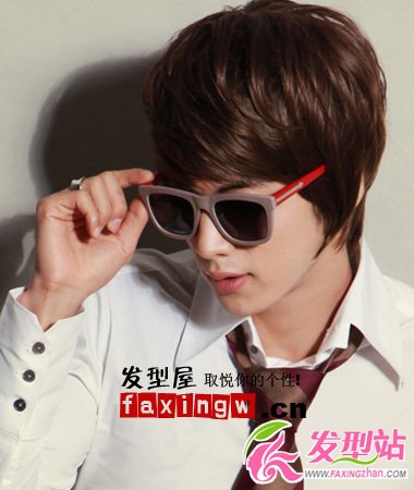 2012男生韓式短發(fā)發(fā)型圖片